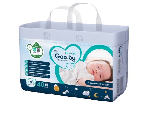 Bỉm dán Goo:by Premium – Size S